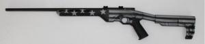 Citadel Trakr .22 WMR Bolt Action Rifle 21" 5+1 USA Flag Grayscale - CIT22WMBLTUSG Citadel Trakr .22 WMR Bolt Action Rifle 21" 5+1 USA Flag Grayscale - CIT22WMBLTUSG
