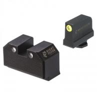 Night Fision Stealth Night Sight Set For Glock 17 19 34 Ylw Black - GLK-001-330-353 Night Fision Stealth Night Sight Set For Glock 17 19 34 Ylw Black - GLK-001-330-353