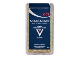 CCI Rimfire Maxi Ammo, .22 WMR, FMJ, 50 Rounds - 0023 CCI Rimfire Maxi Ammo, .22 WMR, FMJ, 50 Rounds - 0023