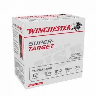 Winchester 12 Gauge, 2.75", Super Target, 25 per box - TRGT12507