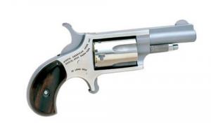 North American Arms Mini 22lr 5rd 1.125" SS Frame Wood Grips w/Lockbox - NAA22LRSTD North American Arms Mini 22lr 5rd 1.125" SS Frame Wood Grips w/Lockbox - NAA22LRSTD
