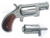 NORTH AMERICAN ARMS HGR 22LR/22WMR 1" BBL Stainless Steel SWINGOUT CONVERSION - SIDEWINDER