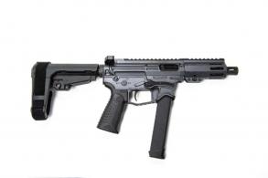 Battlearms 9P HGA 9mm 5.25IN BBL Billet REC Combat Grey GHW MOD2 Brace For Glock Style 33RD Mag - XIPHOS Battlearms 9P HGA 9mm 5.25IN BBL Billet REC Combat Grey GHW MOD2 Brace For Glock Style 33RD Mag - XIPHOS