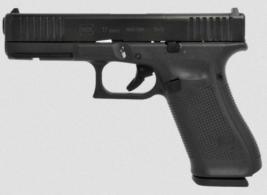 GLOCK G GEN 5 HGA 9MM 4.49 IN BBL FS BLACK 3 RD MAGS 5LB TRIGGER FRONT SERRATIONS MOS - 17