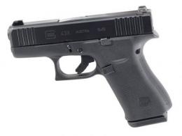 Glock 43X  9mm, 3.6" Barrel, Glock Night Sights, 2x10rd Mags, 5 lb Trigger, Black - G43X