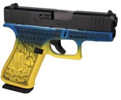 Shark Coast For Glock 21 G4 Ukraine Flag .45ACP Semi-Auto Pistol