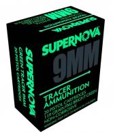 SUPERNOVA AMMUNITION AMO 9MM 119GR FMJ GREEN TRACER 20RD ( 10 BOXES PER CASE ) SUPERNOVA AMMUNITION AMO 9MM 119GR FMJ GREEN TRACER 20RD ( 10 BOXES PER CASE )