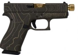 Shark Coast Tactical Glock G43X 9MM Topography Green G43XTOPOGRN