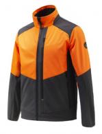 Beretta Mens Butte Ebony/H.V. Orange Softshell Jacket - XL - GU624T211409OUXL