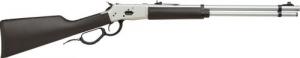 GForce Arms Huckleberry Saddlehorn 357 Mag, 20" Barrel, Black/Nickel, 10 Rounds - GFLVR357BSS GForce Arms Huckleberry Saddlehorn 357 Mag, 20" Barrel, Black/Nickel, 10 Rounds - GFLVR357BSS