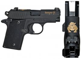 SIG 238 380 USMC BLK NOKNF - 238380SFI2 SIG 238 380 USMC BLK NOKNF - 238380SFI2