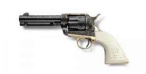 Pietta 1873 Deadman's Hand Revolver 9mm 4.75 in. White Polimer AE Grip - GW9DMH434NMAE Pietta 1873 Deadman's Hand Revolver 9mm 4.75 in. White Polimer AE Grip - GW9DMH434NMAE
