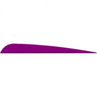 AAE Trad Vanes Purple 5 in. 50 pk. - TRAD50PR50