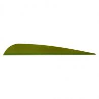 AAE Trad Vanes OD Green 5 in. 50 pk. - TRAD50ODG50