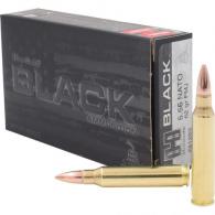 Hornady Black Rifle Ammo 5.56 NATO 62Gr FMJ Black 20 Rounds Per Box - 81263