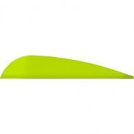 AAE Trad Vanes Yellow 3 in. 50 pk. - TRAD26YE50