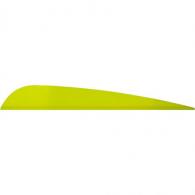 AAE Trad Vanes Yellow 4 in. 50 pk. - TRAD40YE50