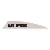 AAE Hybrid 2.0 Shield Cut Vanes Gray 50 pk. - HY20GY50