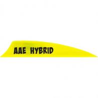 AAE Hybrid 2.0 Shield Cut Vanes Yellow 50 pk. - HY20YE50
