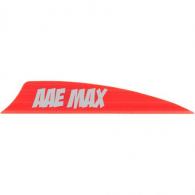 AAE Max 2.0 Shield Cut Vanes Red 50 pk. - PMA20RD50