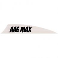 AAE Max 2.0 Shield Cut Vanes White 50 pk. - PMA20WH50