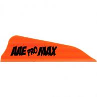 AAE Pro Max Vanes Fire Orange 50 pk. - PMHAFO50