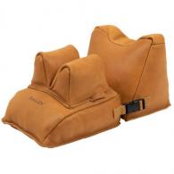 Allen Longmont Leather Shooting Rest Combo Filled Front/Rear - 15125
