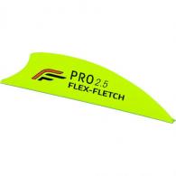 Flex Fletch Pro 2.5 Vanes Flo Yellow 2.5 in. 36 pk. - PROBFYL