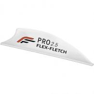 Flex Fletch Pro 2.5 Vanes White 2.5 in. 36 pk. - PROBWHT