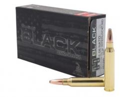 Hornady Black Rifle Ammo 5.56 NATO 75 gr. Interlock HD SBR Black 20 rd.