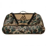 October Mountain Retro Bow Case Tan/Fred Bear Camo 40in. - 810096081605