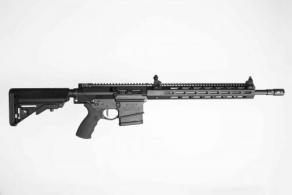 Troy Long Range Rifle TLR11 RIA 308 Win 18IN BBL SOCC 15IN Hollow Point Rail Black W/Offset Sights - GSRIFTLR1118BT00