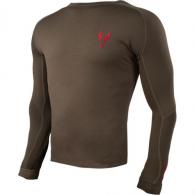 Badlands Pecora Lightweight Merino Crew - Mud - Medium - 21-42413