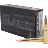 Hornady Black Rifle Ammo .300 Black 208 gr. A-Max Match Black 20 rd. - 80891 Hornady Black Rifle Ammo .300 Black 208 gr. A-Max Match Black 20 rd. - 80891
