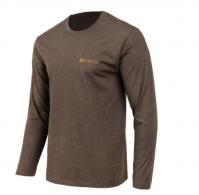 Beretta Walk Em Long Sleeve T-Shirt Brown XXLarge - TS233T18900815XXL