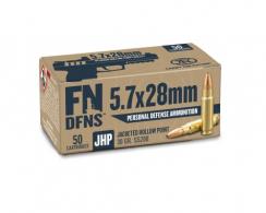FN DFNS SS200 Personal Defense Handgun Ammunition 5.7x28mm 30gr JHP 1894 fps 500/ct Case - 10700029 FN DFNS SS200 Personal Defense Handgun Ammunition 5.7x28mm 30gr JHP 1894 fps 500/ct Case - 10700029