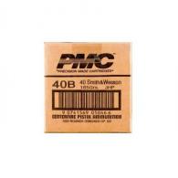 PMC .40 S&W Handgun Ammo - 165 Grain | JHP | 1000rd Case - Bronze PMC .40 S&W Handgun Ammo - 165 Grain | JHP | 1000rd Case - Bronze