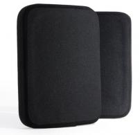 Guard Dog Tactical Level lV 6X8 Ceramic Plates | 3.2 Lbs/Per - Black | Pair of 2 - SIDEPLATE