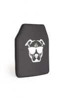 Guard Dog Tactical Level IV 10X12 Ceramic Plate | 6.5 Lbs/Per - Black - IV PLATE