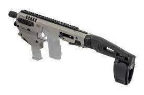 CAA Micro Conversion Kit for Smith & Wesson M&P 9/40/M2.0 - Gray w/ Long Stabilizer - MCKSWMPTU