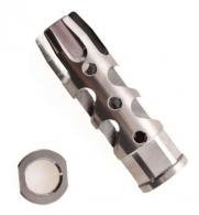 FOSTECH 5.56 STRAKE BRAKE FOR AR15 IN TITANIUM FOSTECH 5.56 STRAKE BRAKE FOR AR15 IN TITANIUM