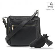 Jessie & James Brooklyn Concealed Carry Lock and Key Crossbody - Black
