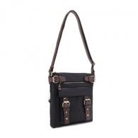 Jessie & James Hannah Concealed Carry Lock and Key Crossbody - Black