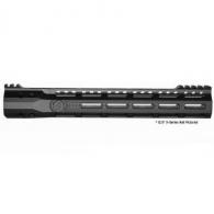 Troy Battlerail X-Series Low Profile Ultra-Light M-LOK BattleRail Handguard 12.5" Black - SRAI-SR1-12BT-X2