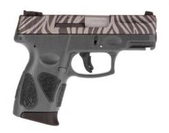 TAUR* G2C 9MM ZEBRA 10RD TAL - 1-G2C931-12GZEB