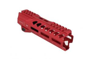 Strike Industries Strike Rail 7" M-LOK Handguard - Red - SI-StrikeRail-07-RED
