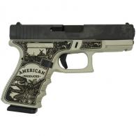 Glock 19 Gen 3 "American Made-Farm" 9mm Semi Auto Pistol - PI1950203 MODAM19
