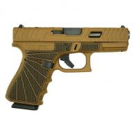 Glock 19 Gen 3 Custom "Jimbo Ripple Stipple" 9mm Semi Auto Pistol - UI1950203JMBOGB Glock 19 Gen 3 Custom "Jimbo Ripple Stipple" 9mm Semi Auto Pistol - UI1950203JMBOGB