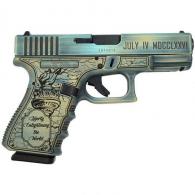 Glock 19 Gen 3 Custom "Liberty" 9mm Semi Auto Pistol - UI1950203LBTY Glock 19 Gen 3 Custom "Liberty" 9mm Semi Auto Pistol - UI1950203LBTY