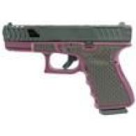 GLOCK 19 Gen3 9mm Compact  Risqu Engraved Slide, USA Edition 15+1 4" - 688099405113